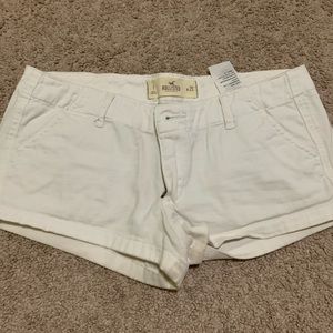 White Hollister Shorts